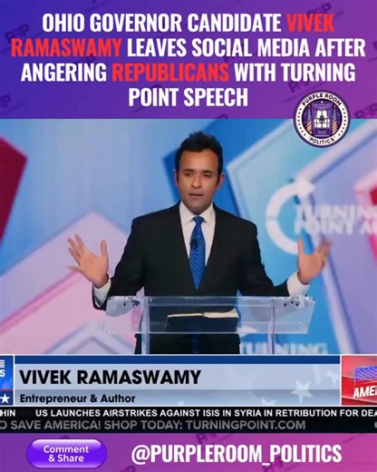 On January 5, 2026, Ohio Republican gubernatorial candidate Vivek Ramaswamy announced he is becoming a “social-media teetotaler” for the year 2026, deleting apps like X (formerly Twitter) and Instagram from his personal phone. The decision follows a period of intense internal party friction stemming from his speech at Turning Point USA’s AmericaFest in December 2025. Key Details of the Departure The Reason: Ramaswamy stated he wants to avoid the “distorted sense of the public’s concerns” manufac