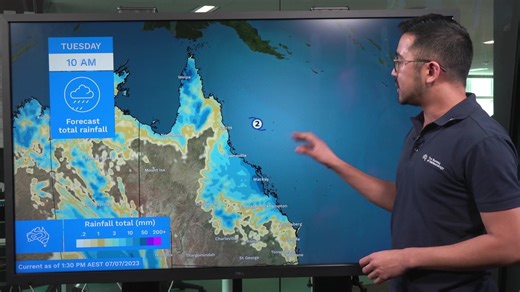 BOM meteorologist Jonathan How with the latest update on Cyclone Jasper. Get the very latest news and critical tips with our rolling coverage 👉 https://bit.ly/3uIKT63 | Cairns Post