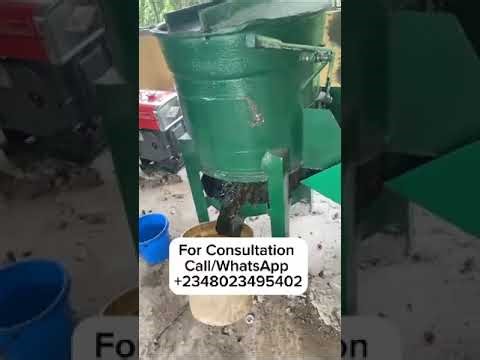 Complete Palm Oil and Palm Kernel Oil Processing Machine