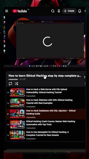 Complete Ethical Hacking Course 2025 🚀 Cybersecurity, Penetration Testing & Bug Bounty Full Playlist