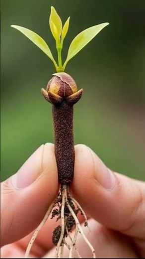 How to Grow Cloves at Home 🌱 (Step by Step Guide) #shorts #viral #trending