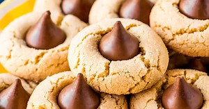 Peanut Butter Blossom Cookies