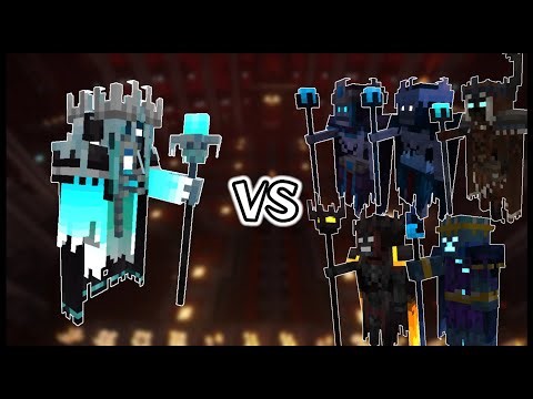 Wraith Necromancer VS Goety Necromancer | Minecraft Mob Battle
