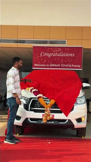 Totally new sort ￼ Toyota showroom car ￼ delivery #cardelivery #toyota #scorpio #supershuttle