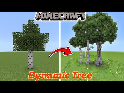 Dynamic Trees Addon for MCPE 1.20/1.21+ || Dynamic Trees Addon Minecraft 