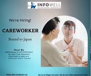 181 reactions · 54 shares | WE’RE HIRING! Careworkers bound to Japan...