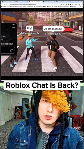 Is Roblox chat finally back? 🤔 (Update Explained)
