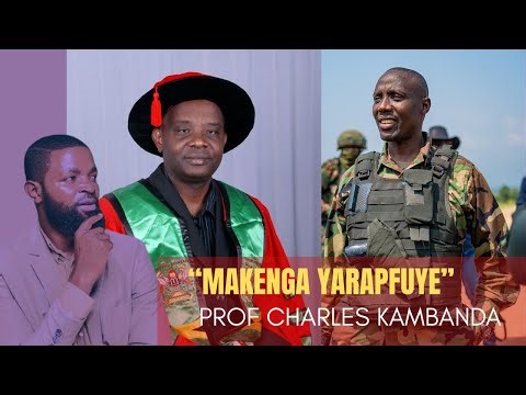 Inkuru ibabaje: UKU NIKO PROF CHARLES KAMBANDA YASOBANUYE RUPFU RWA Lt Gen SULTAN MAKENGA