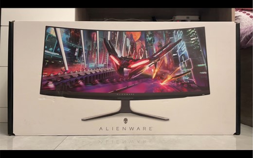 Alienware(外星人）新款QD-OLED34寸显示器3423DW业余开箱
