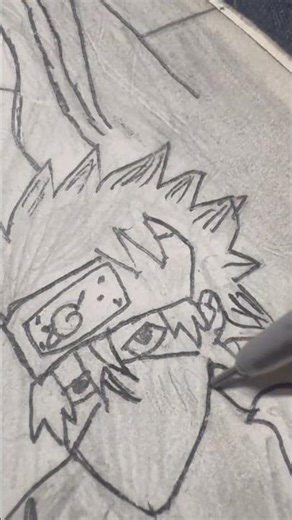 Kakashi x Obito drawing #drawing #anime #youtube #shorts