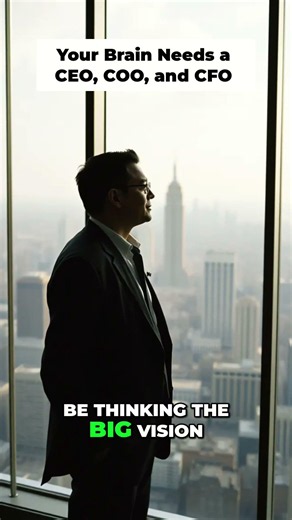 Your Brain as CEO, COO, CFO: Master Your Life! #shorts