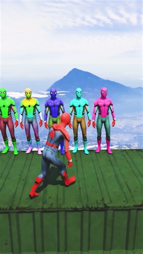 GTA 5 Epic Water Ragdolls Spiderman Jump/Fails Ep 20 #shorts