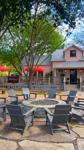 Visit Round Top, TX on Instagram: "TODAY @rabbitrabbitroundtop OFFICIALLY opens its doors in @roundtopvillage! 🐇🍸🍽️ #VisitRoundTop HOP until you drop straight into Round Top’s brand new restaurant from the family that brought us @thegardencompany! 🌿 This fabulous mother+daughter owned duo brings a piece of pink pleasure with grand opening doors today at 11am serving lunch, bites and delicious cocktails through FALL SHOW and will be open year round on weekends! 📍Rabbit Rabbit is located in R