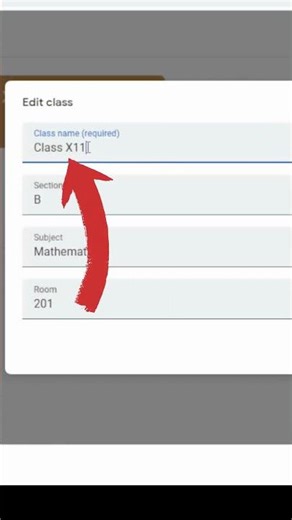 how to rename google classroom #shorts #googleclassroom