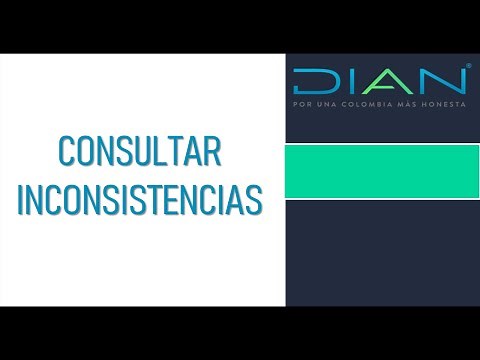COMO CONSULTAR INCONSISTENCIAS TRIBUTARIAS EN LA DIAN 2020