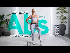 10-Minute Standing Ab Workout | No Floor Needed