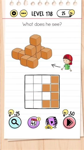 || Brain out level 178 || #viralgames #viralshorts #entertainment