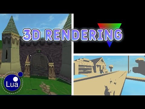 I MADE my OWN 3D engine (using Löve2D)