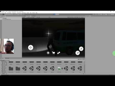 Head light / torch / spot light toggle button tutorial | Unity game development tutorial