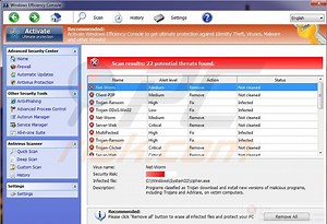 Windows Efficiency Console