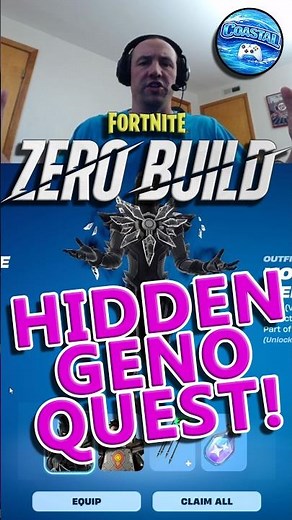 COMPLETE Guide to HIDDEN Geno Quest! #fortnite #fortnitebattleroyale #fortniteshorts #fortniteclips