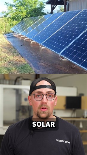 #makerpipe #emtconduit #diy #solarpowered #HomeImprovement | Maker Pipe