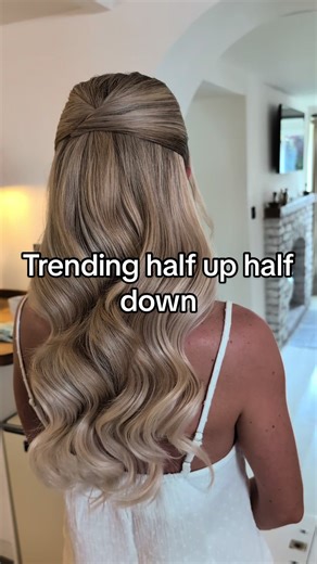 Half Up Half Down Wedding Hairstyles for Brides