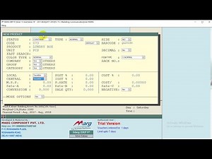 How to create item in marg software in hindi | Step by Step Call for free demo @ 8076783949
