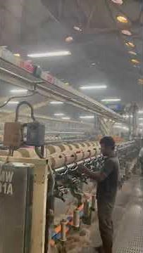 Condair jetspray Humidification system working in Winding department at Cheviot Jute Mill.