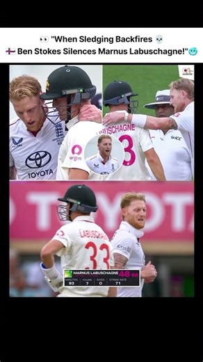 🥶Ben Stokes vs 🔥Marnus Labuschagne Heated Battle!"💀 #cricketshorts #cricket#ashes#ausvseng#engvsaus