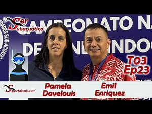 SerSubacuatico - Ep23 - Pamela Davelouis y Emil Enriquez