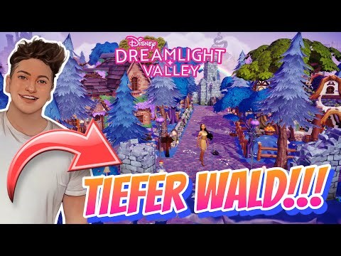 NEUE LAVENDEL VILLA ist SUPER!!! 🤩 TIEFER WALD Inspiration & Dekoration Teil 2 | Dreamlight Valley 