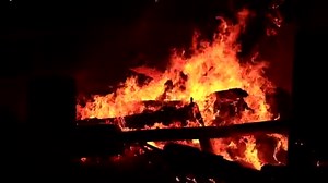 Blaze fire flame texture background