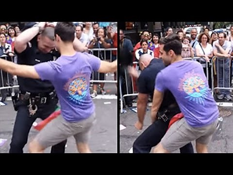 Cop Shows Off His Amazing Dance Moves At NYC Pride Parade