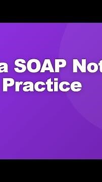 How to Write a SOAP Note for LCSW Practice #Shorts
