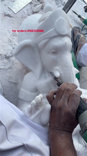 Marble Ganesh Murti Manufacturing | Handmade Ganpati Statue | Jaipur Marble Factory