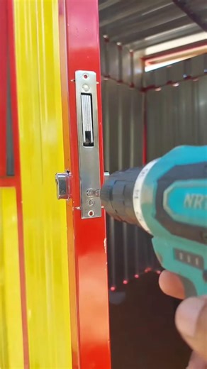 Door Handle Lock installation || how to install a door lock.