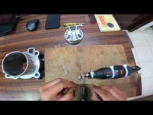 Piston Ring Filing at home for Ring End Gap Clearance. DIY