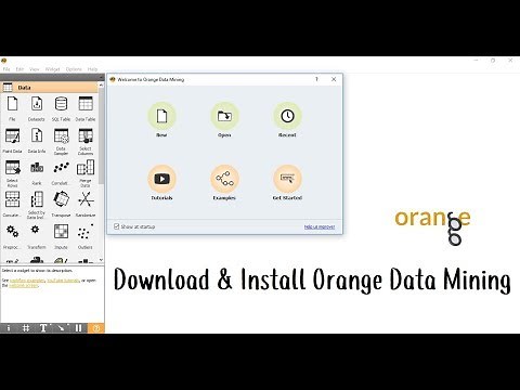 How to Download and Install Orange Data Mining Tool