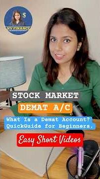 What Is a Demat Account? Quick Guide for Beginners #DematAccount #Shorts