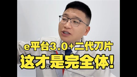 正经迪吹:：汉EV史诗级加强！e平台3.0 二代刀片，这才是完全体！