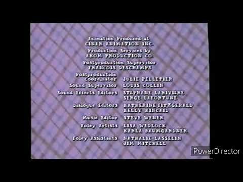 Nickelodeon Arthur End Credits Season 1 (1996)