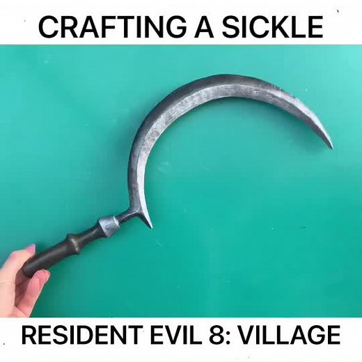 DIY Guide: Making a Sickle for Cosplay or LARP