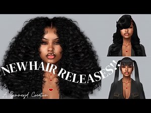 Sims 4 CC Hair | Sims 4 | Sims 4 CC | Sims 4 Black CC | Sims 4 Hair CC | The Sims | The Sims 4