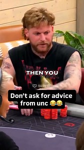 3.3K views · 11 reactions | @uncle_lazer always gives top notch advice whenever @comediantonycasillas asks for it on @thefoldpoker  | Uncle Lazer Comedy | Facebook