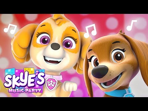 PAW Patrol Skye Has a Dance Party! w/ Liberty & Everest | Skye's Music Party | Shimmer and Shine