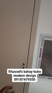 6x12ft 1 room 1 living room studio type | Rhussel's Bahay kubo modern design