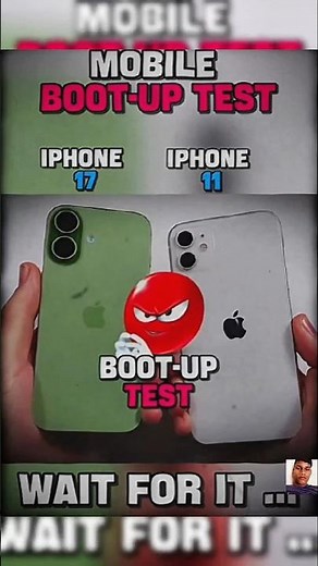 💥 iPhone 17 vs iPhone 11 – Fastest iPhone Ever? Lets Find Out! ⚡#iPhone17vs11 #iPhoneBootTest