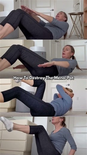 4 Moves to Fight the Menopot & Flatten Menopause Belly