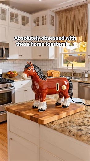 I'm gonna need a horse toaster in my life immediately! 🤣👏🐴 | Inspiring Designs